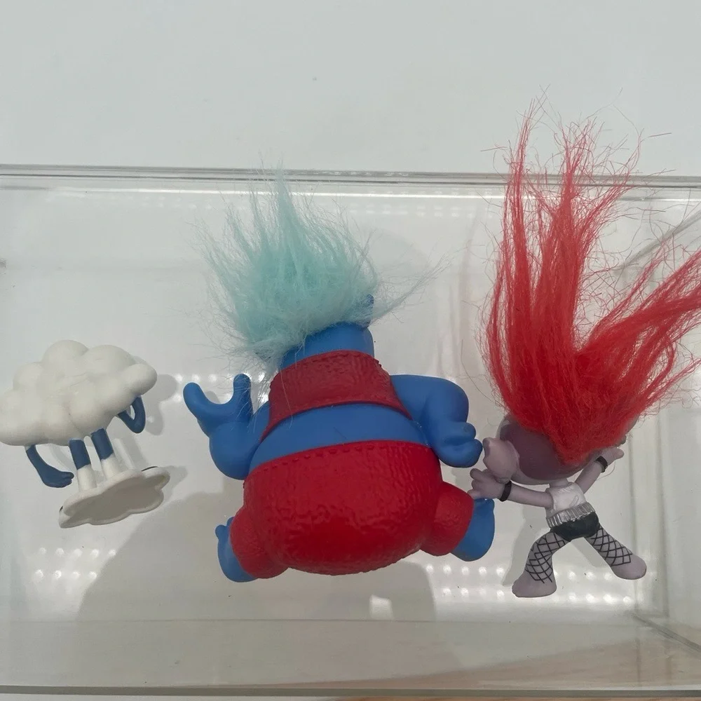 DreamWorks‎ Trolls World Tour Biggie Barb Cloud Collectible Figures  Toy cake